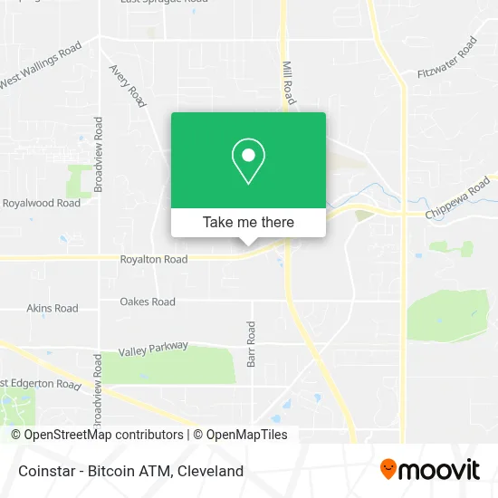 Coinstar - Bitcoin ATM map