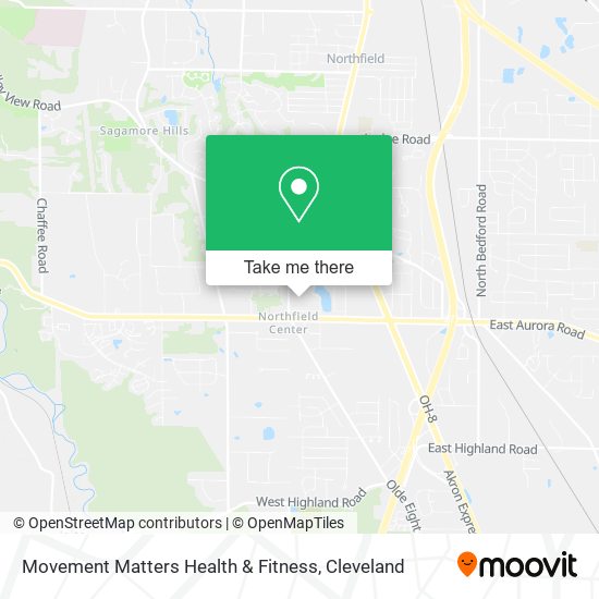 Mapa de Movement Matters Health & Fitness