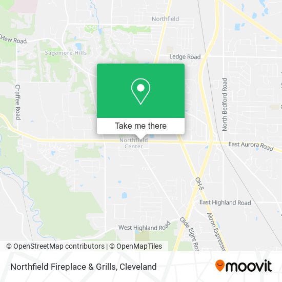 Mapa de Northfield Fireplace & Grills