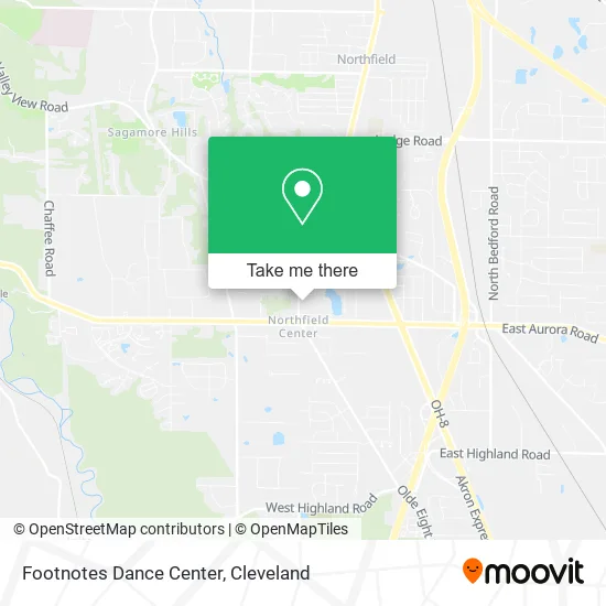 Footnotes Dance Center map