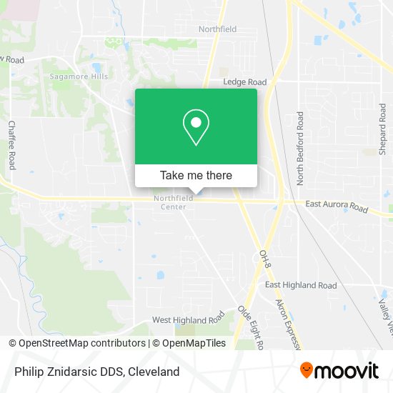 Philip Znidarsic DDS map