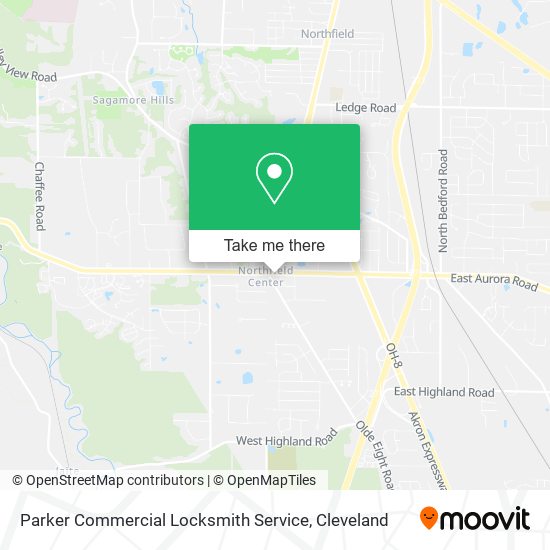 Mapa de Parker Commercial Locksmith Service