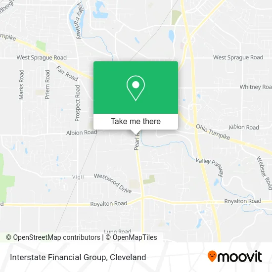 Interstate Financial Group map