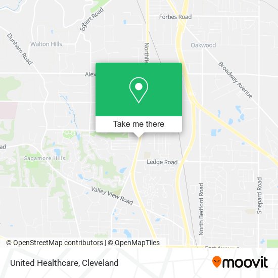 Mapa de United Healthcare