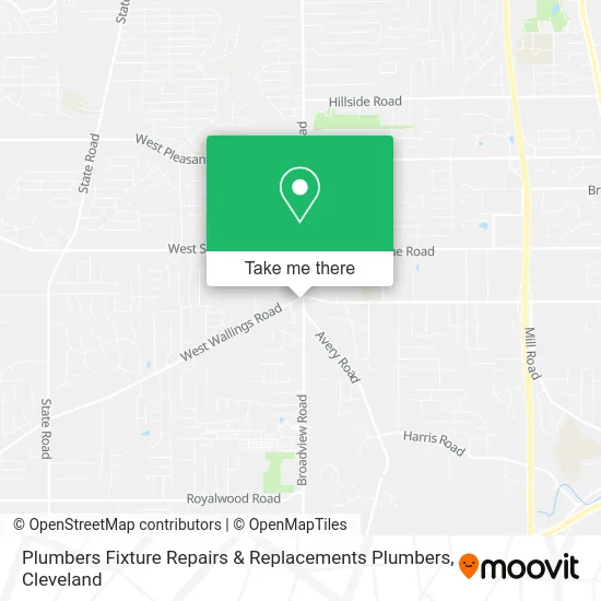 Plumbers Fixture Repairs & Replacements Plumbers map