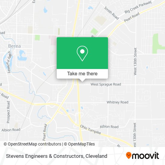 Stevens Engineers & Constructors map