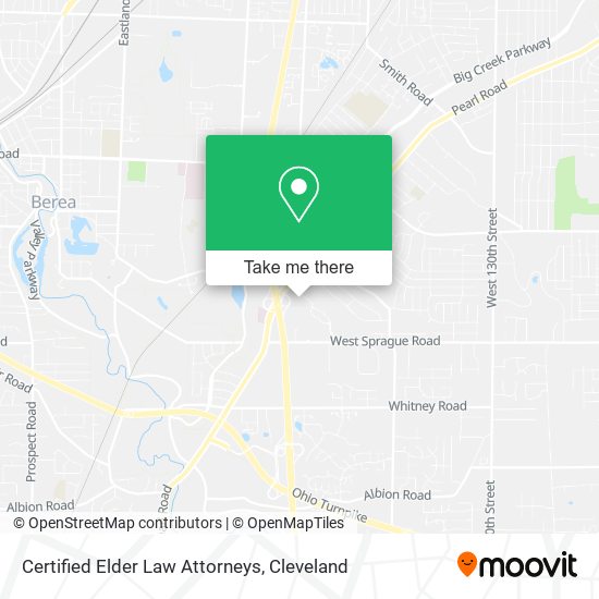 Certified Elder Law Attorneys map