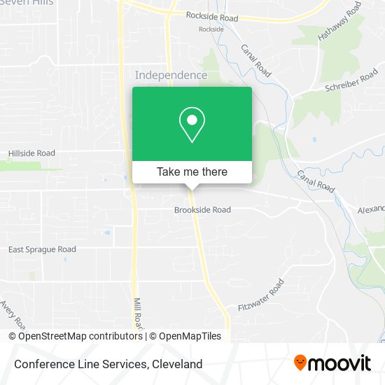 Conference Line Services map