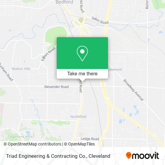 Mapa de Triad Engineering & Contracting Co.