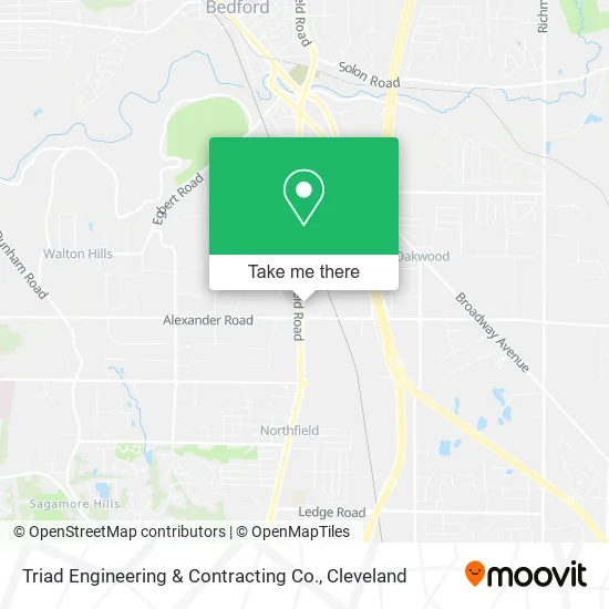 Triad Engineering & Contracting Co. map