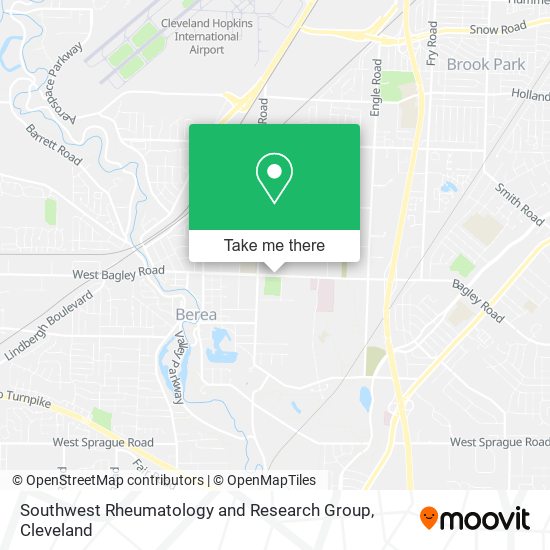 Mapa de Southwest Rheumatology and Research Group