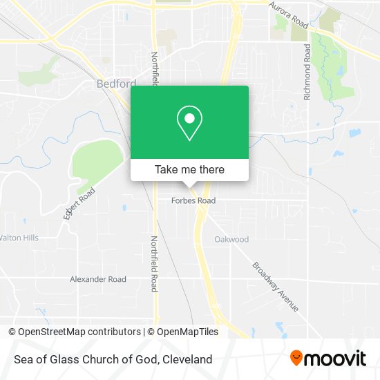 Sea of Glass Church of God map