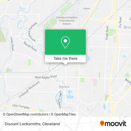 Disount Locksmiths map
