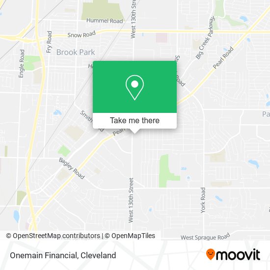 Onemain Financial map