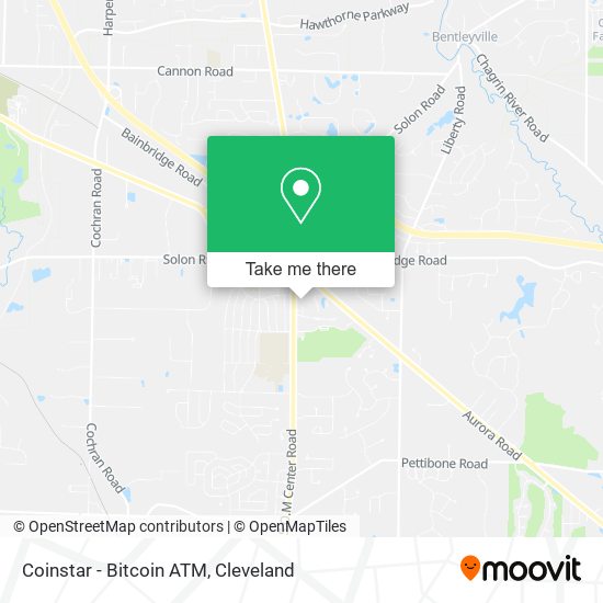 Coinstar - Bitcoin ATM map