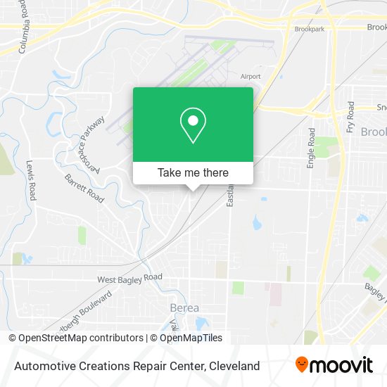 Mapa de Automotive Creations Repair Center