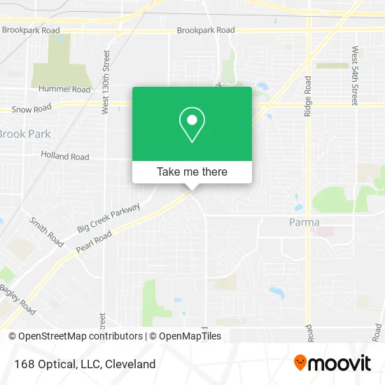 168 Optical, LLC map