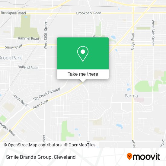 Smile Brands Group map