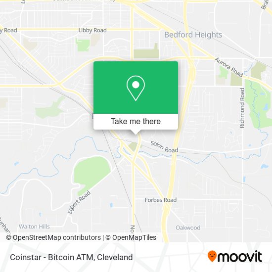 Coinstar - Bitcoin ATM map