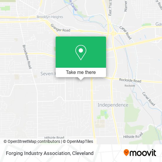 Mapa de Forging Industry Association