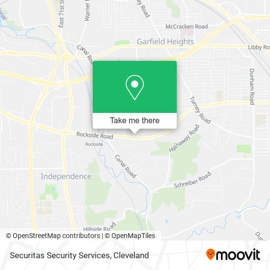 Securitas Security Services map