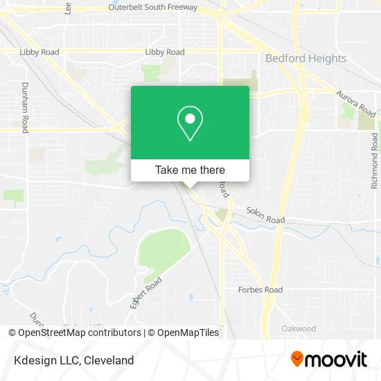 Mapa de Kdesign LLC