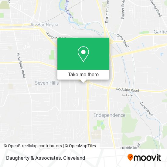 Daugherty & Associates map
