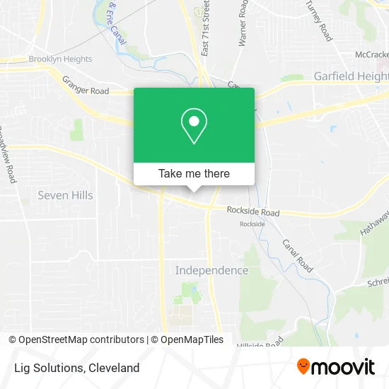 Lig Solutions map