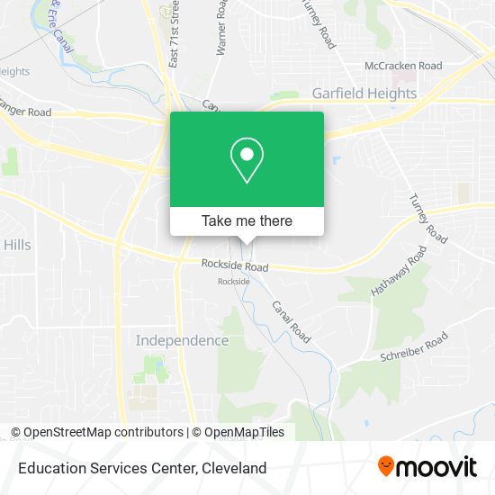 Education Services Center map
