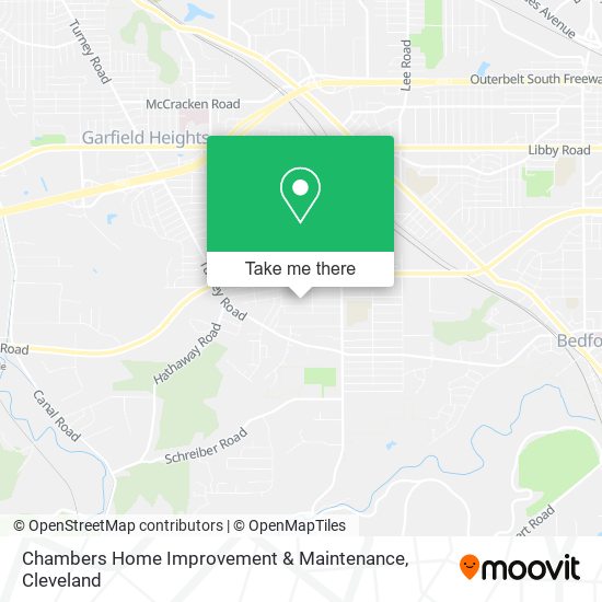 Chambers Home Improvement & Maintenance map