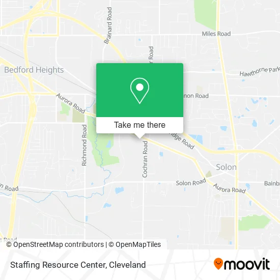 Staffing Resource Center map