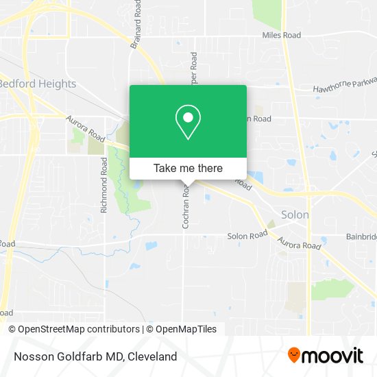 Nosson Goldfarb MD map
