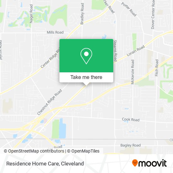 Residence Home Care map