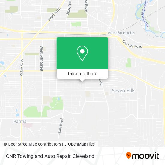 CNR Towing and Auto Repair map
