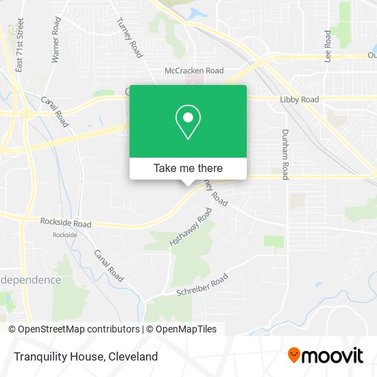 Mapa de Tranquility House