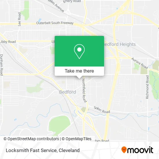 Mapa de Locksmith Fast Service