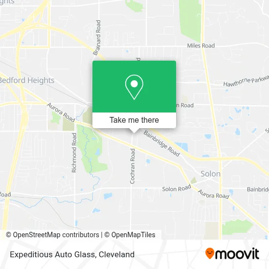 Expeditious Auto Glass map