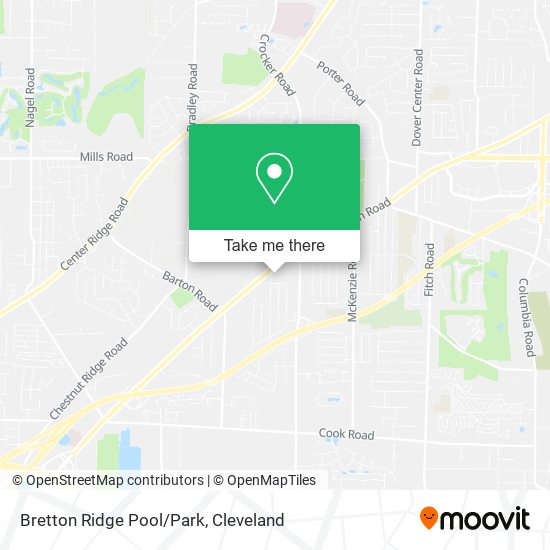 Bretton Ridge Pool/Park map