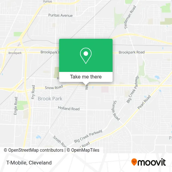 T-Mobile map