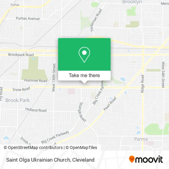 Saint Olga Ukrainian Church map