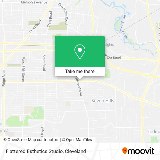 Mapa de Flattered Esthetics Studio