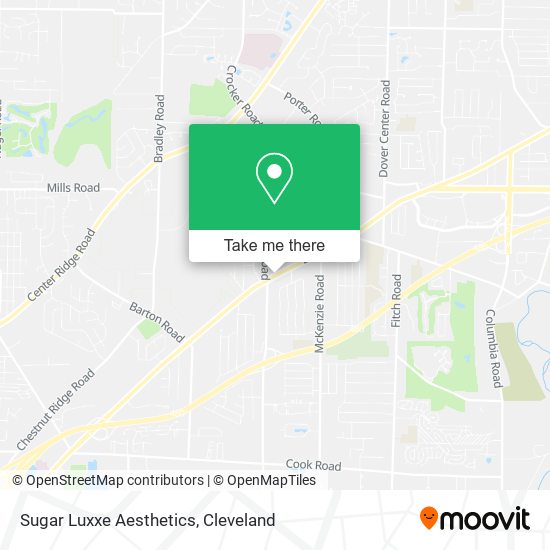 Sugar Luxxe Aesthetics map