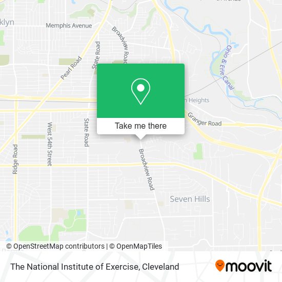 Mapa de The National Institute of Exercise
