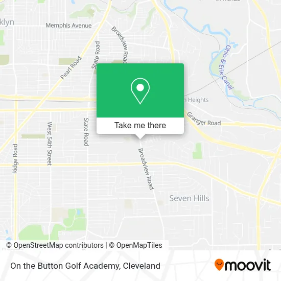 On the Button Golf Academy map