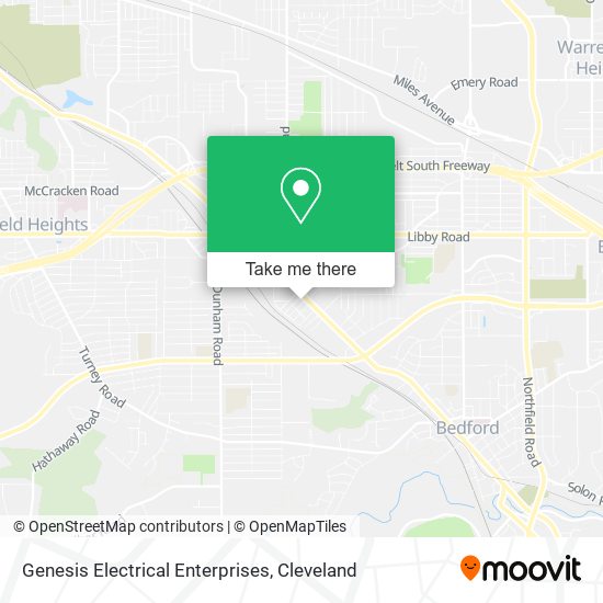 Mapa de Genesis Electrical Enterprises