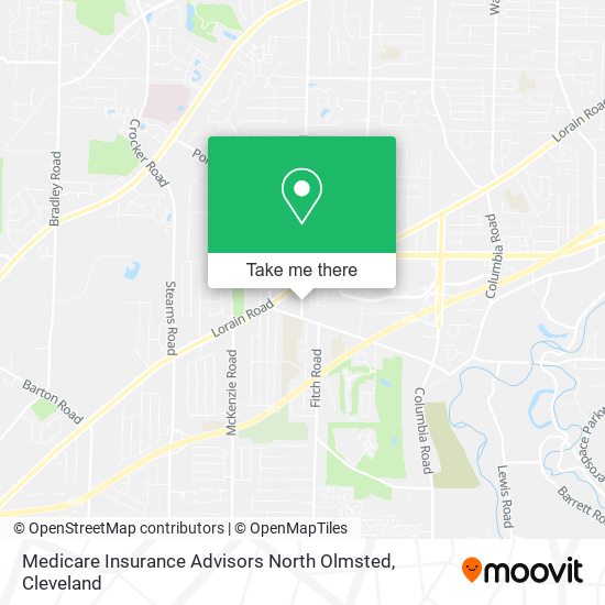 Mapa de Medicare Insurance Advisors North Olmsted