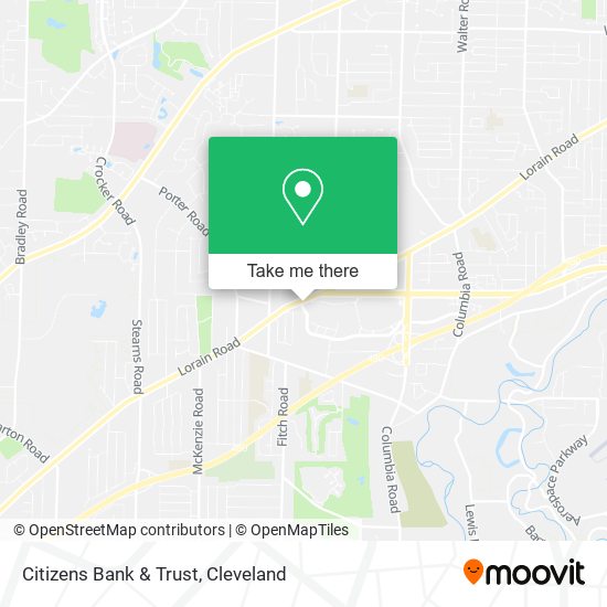 Mapa de Citizens Bank & Trust