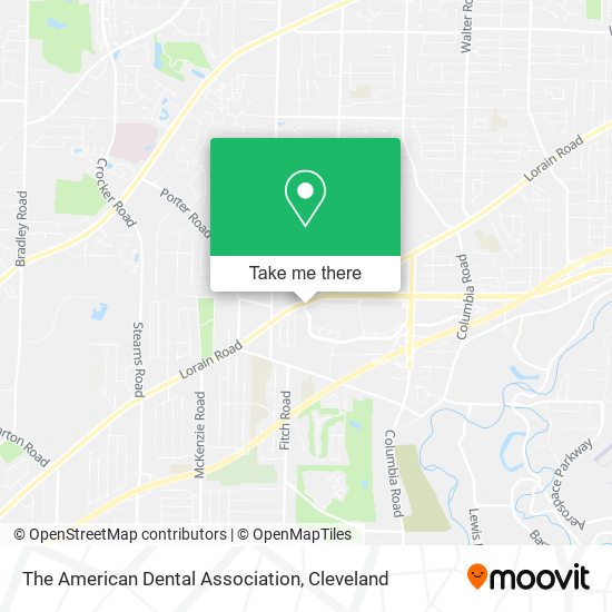 The American Dental Association map