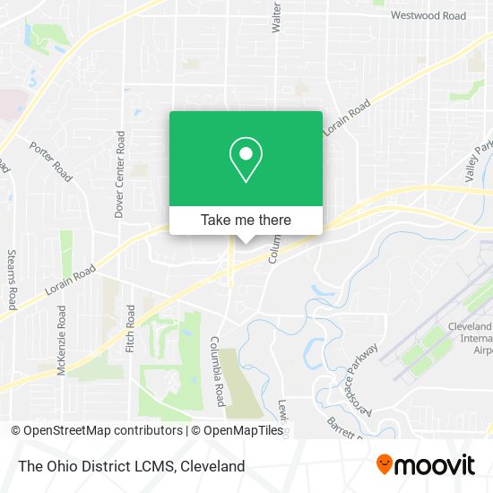 The Ohio District LCMS map