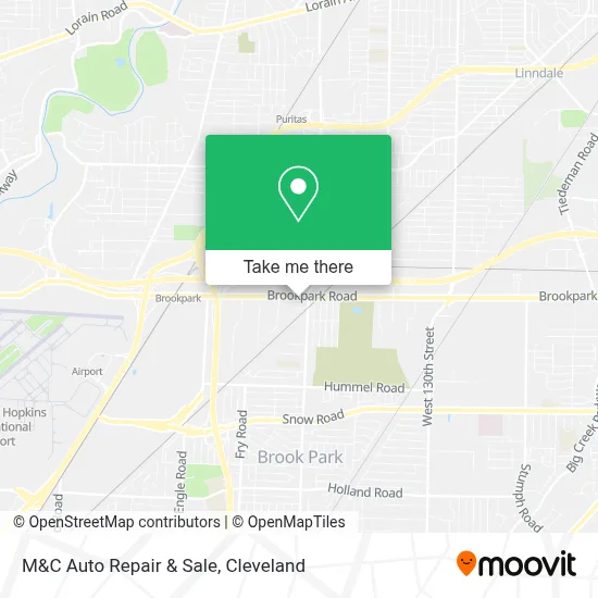 M&C Auto Repair & Sale map